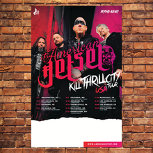 Load image into Gallery viewer, American Jetset -  Kill Thrill City Tour - Poster
