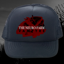 Load image into Gallery viewer, The Neuro Farm - Logo - Trucker Hat Black/Black
