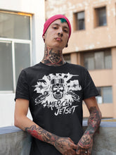 Load image into Gallery viewer, American Jetset - &quot;Skull Logo &#39;23&quot; T-Shirt - Unisex/Black
