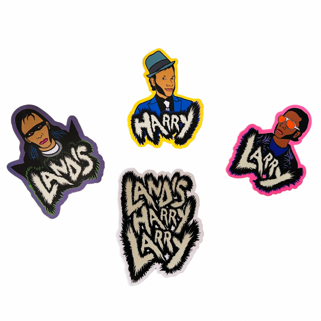 Landis Harry Larry - Solo Albums - Sticker Pack