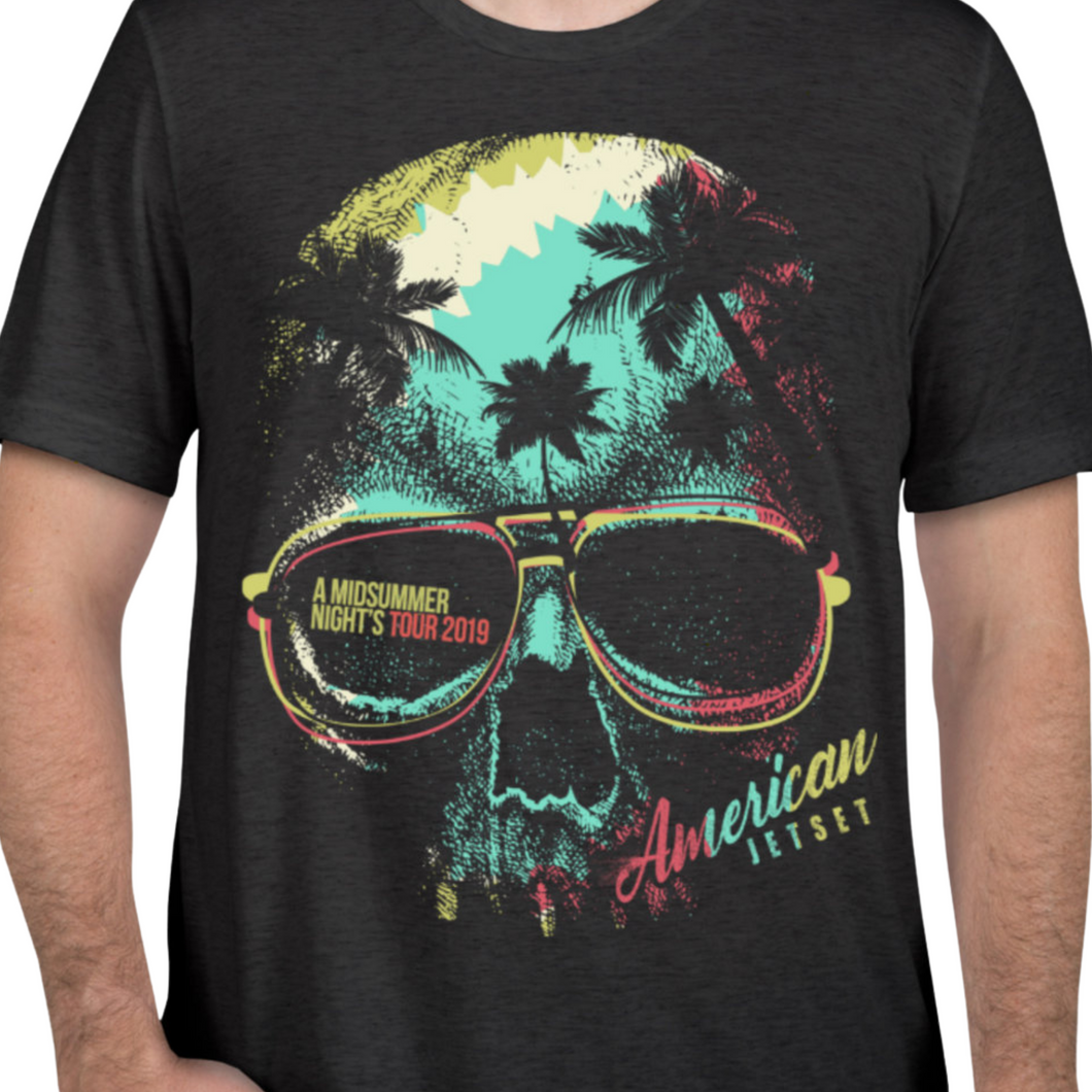 American Jetset - A Midsummer Night's Tour - T-Shirt