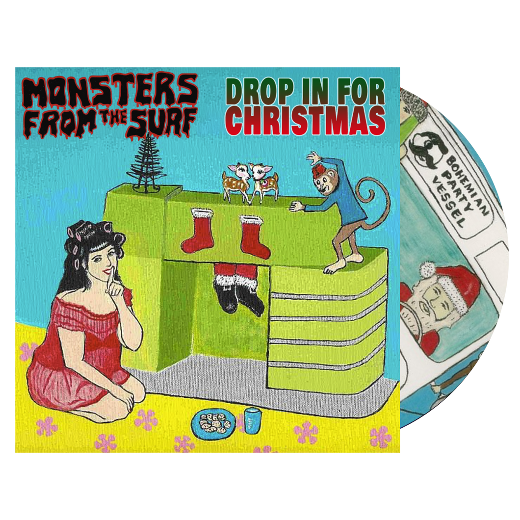 Monsters From The Surf - Drop In For Christmas EP (CD + Digital Copy)