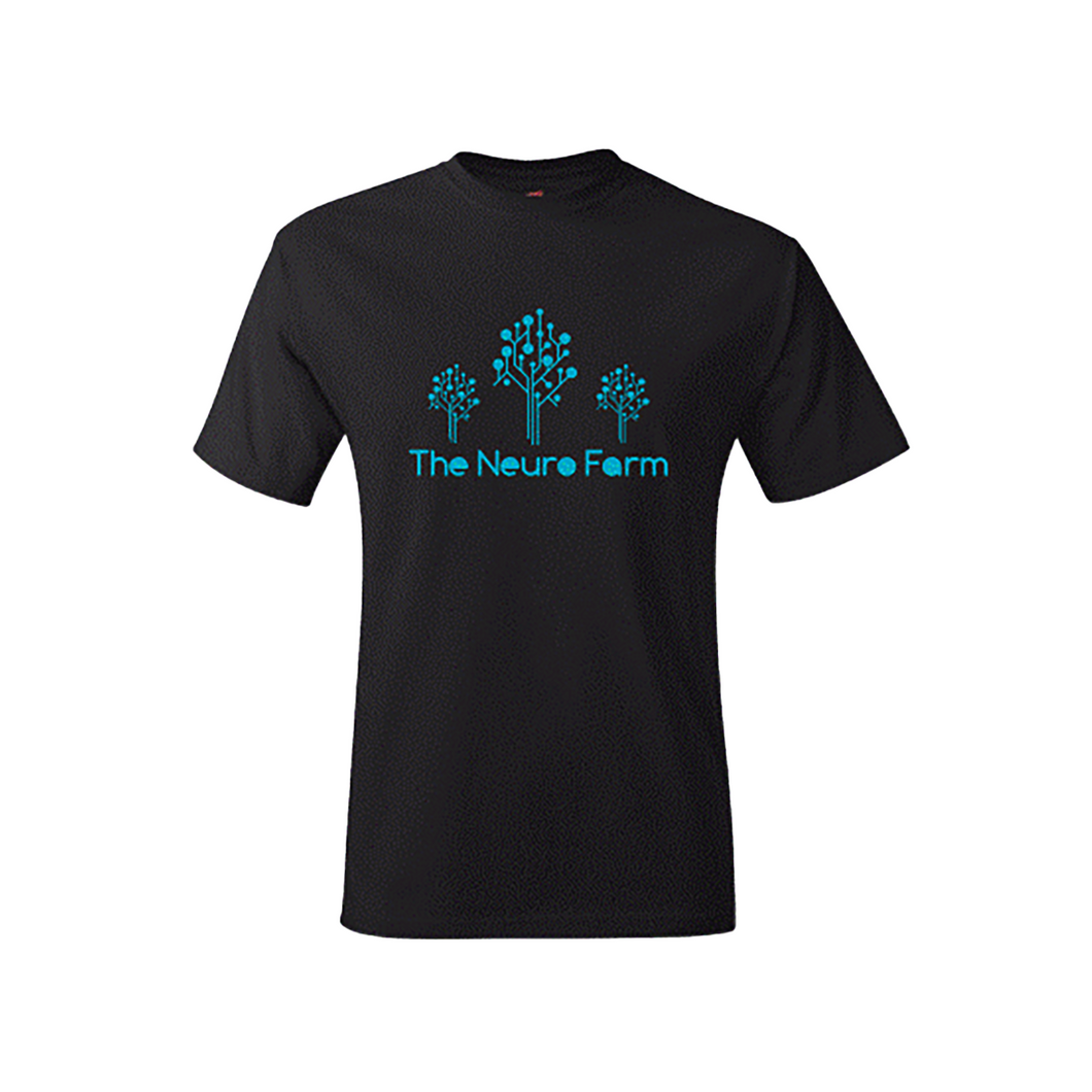 The Neuro Farm - Neuro Tree Logo Tee (Black/Unisex)