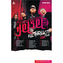 Load image into Gallery viewer, American Jetset -  Kill Thrill City Tour - Poster
