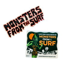 Load image into Gallery viewer, Monsters From The Surf - Sticker Pack
