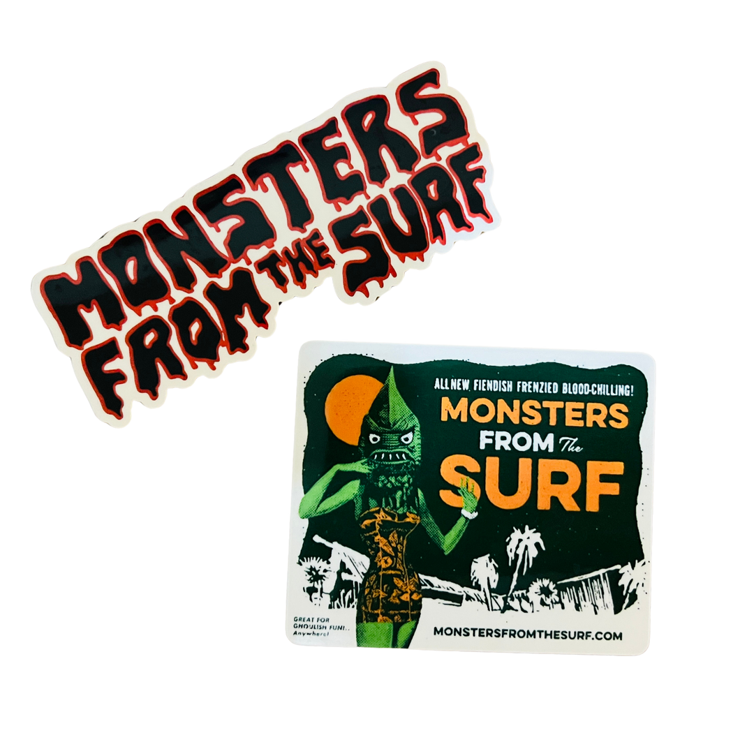 Monsters From The Surf - Sticker Pack