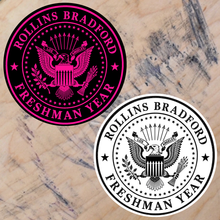 Load image into Gallery viewer, Rollins Bradford "Freshman Year" Sticker Pack

