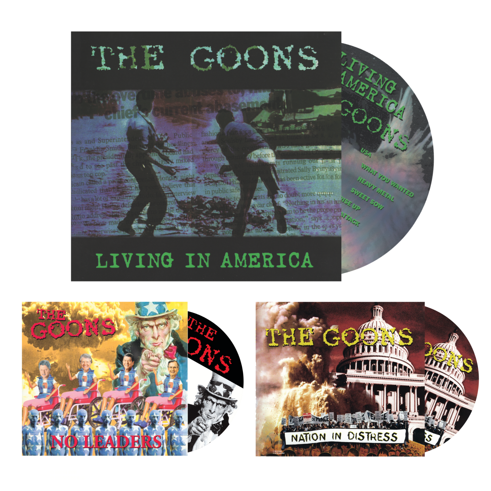 The Goons - 3 Album Collection (CDs + Digital Copy) – Big Curve Music