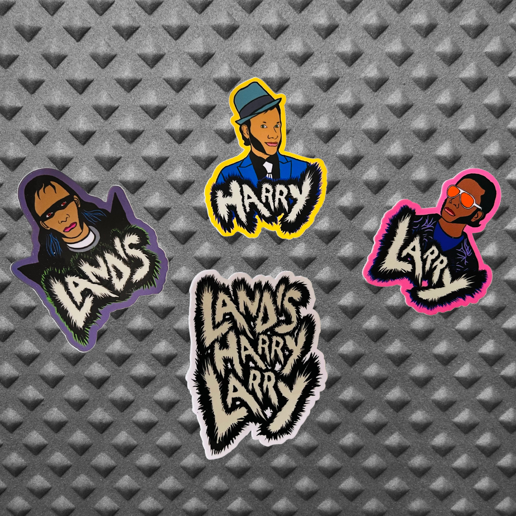 Landis Harry Larry - Solo Albums - Sticker Pack