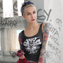 Load image into Gallery viewer, American Jetset - &quot;Skull Logo &#39;23&quot; Tank Top - Women&#39;s/Black
