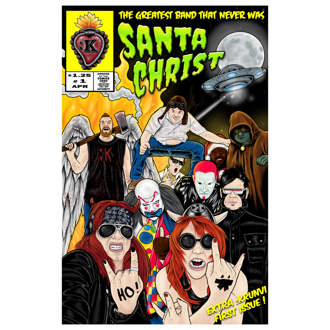 Santa Christ - TGBNTW - Poster 11 x 17
