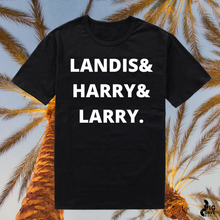 Load image into Gallery viewer, Landis Harry Larry - &quot;&amp;&quot; - T-Shirt - Black
