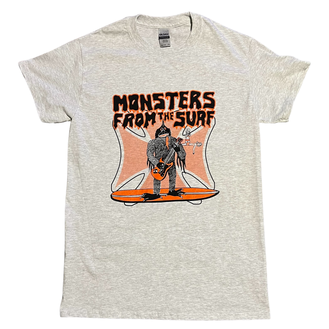 Monsters From The Surf - Old School Logo - Unisex Tee
