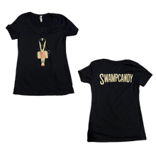 Load image into Gallery viewer, Swampcandy - Party With The Devil - Women&#39;s Tee
