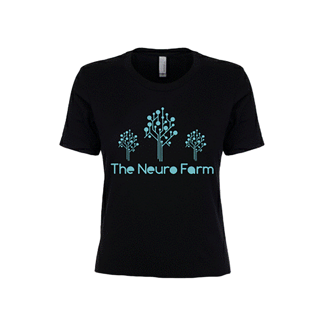 The Neuro Farm - Neuro Tree Logo Tee (Black/Women's)
