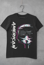 Load image into Gallery viewer, American Jetset - Astro Skull Logo - T-Shirt - Black
